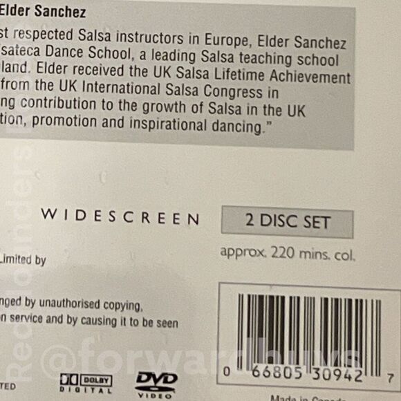 Bundle Sale 3 for $15 | Salsa 1 & Salsa 2 (3+ Hours) 2-Disc DVD Box Set - Picture 4 of 7